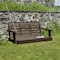 Highwood Usa 4ft Weatherly Porch Swing Outdoor Furniture for Patio, Backyard, Garden AD-PORW2-ACE - alternate 3